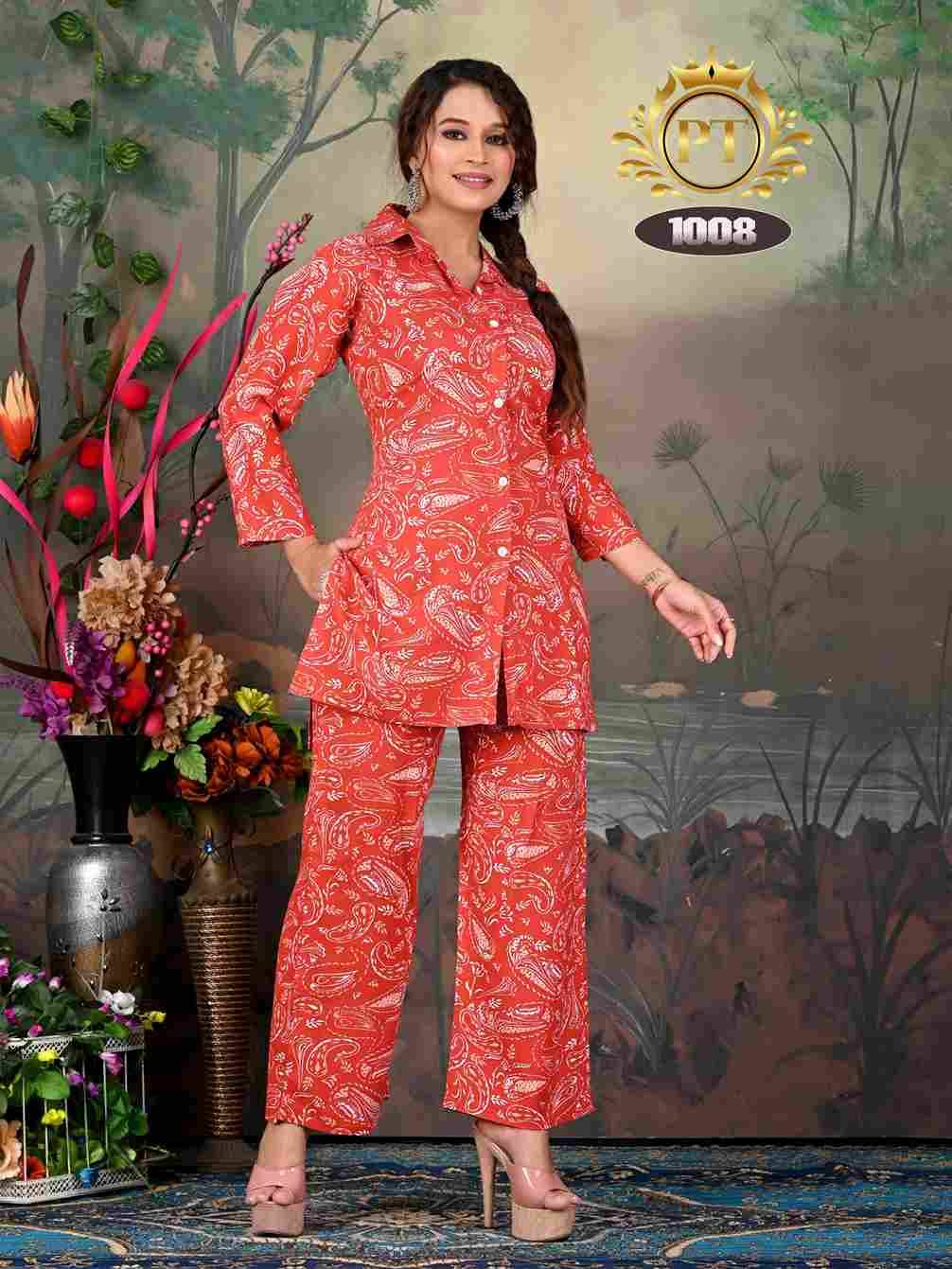 Sindoor Vol-1 By Padmavati Textiles 1006 To 1013 Series Designer Stylish Fancy Colorful Beautiful Party Wear & Ethnic Wear Collection Rayon Co-Ords At Wholesale Price