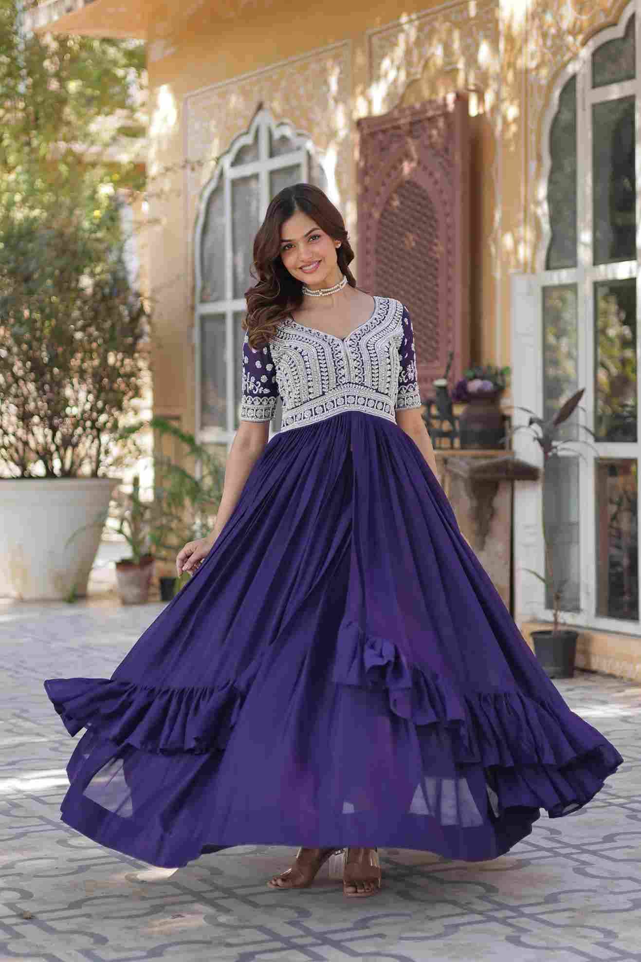 Sf-1023 By Fashid Wholesale 01 To 02 Series Wear Collection Beautiful Stylish Colorful Fancy Party Wear & Occasional Wear Georgette Lehengas At Wholesale Price