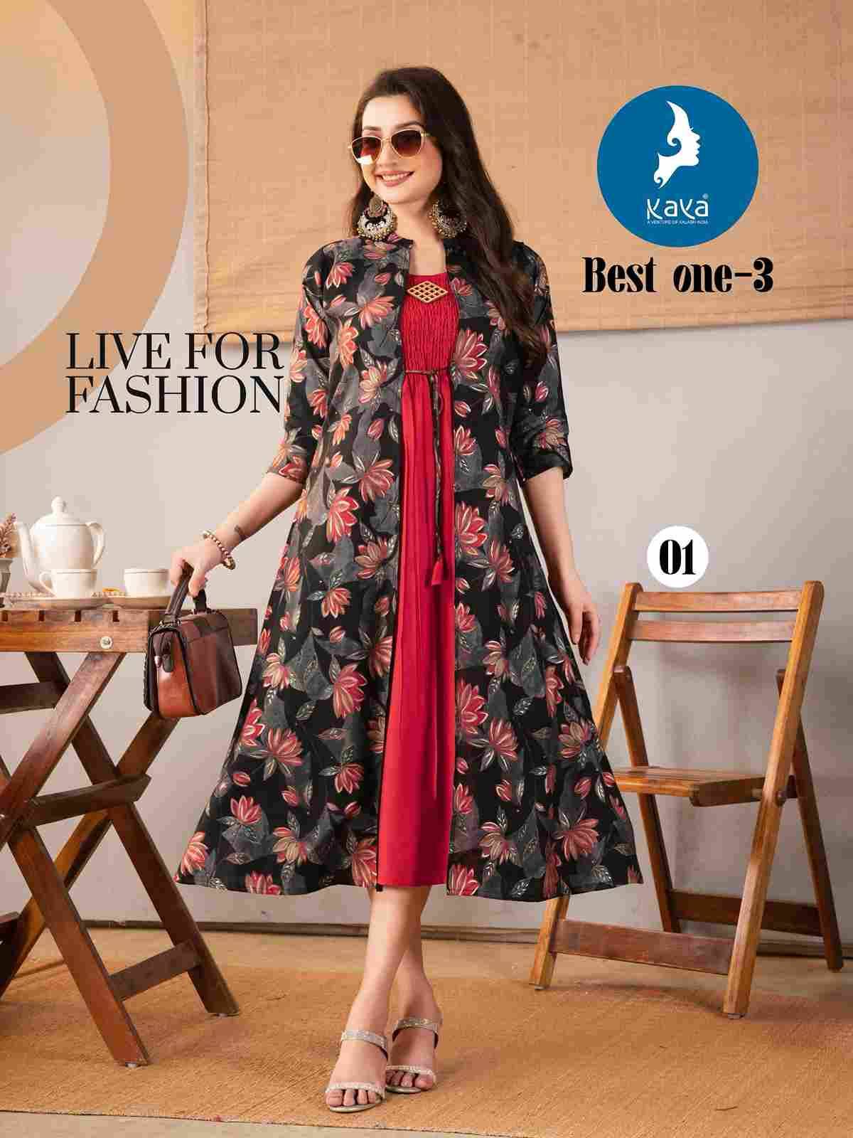 Best One Vol-3 By Kaya 01 To 06 Series Designer Stylish Fancy Colorful Beautiful Party Wear & Ethnic Wear Collection Chanderi Kurtis At Wholesale Price