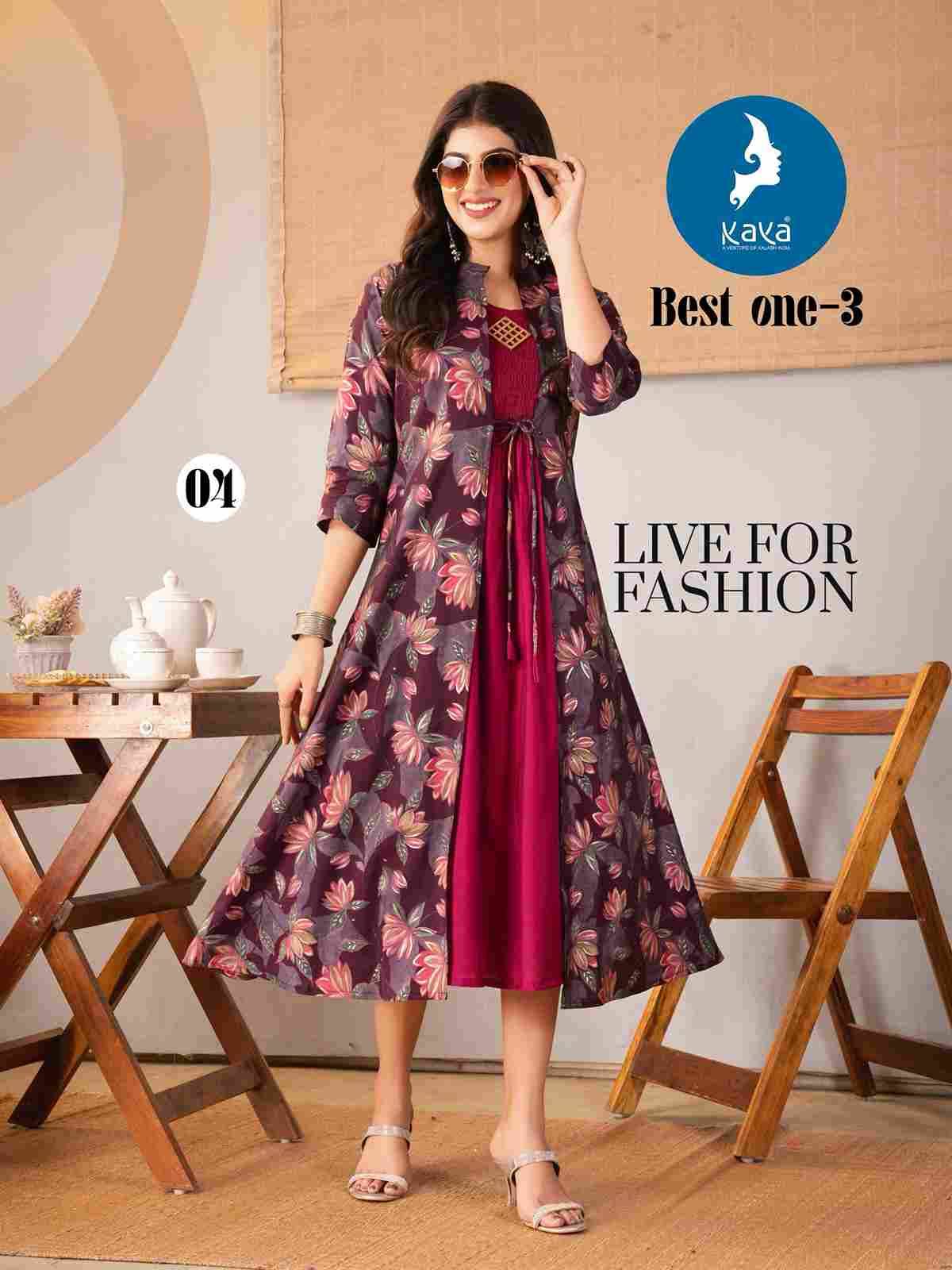 Best One Vol-3 By Kaya 01 To 06 Series Designer Stylish Fancy Colorful Beautiful Party Wear & Ethnic Wear Collection Chanderi Kurtis At Wholesale Price