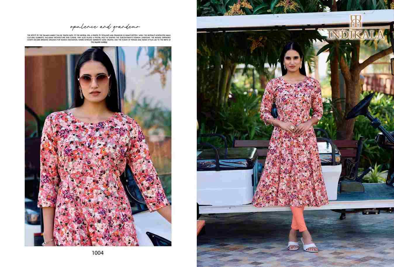 Madhubala By Kushals 1001 To 1010 Series Designer Stylish Fancy Colorful Beautiful Party Wear & Ethnic Wear Collection Rayon Print Kurtis At Wholesale Price