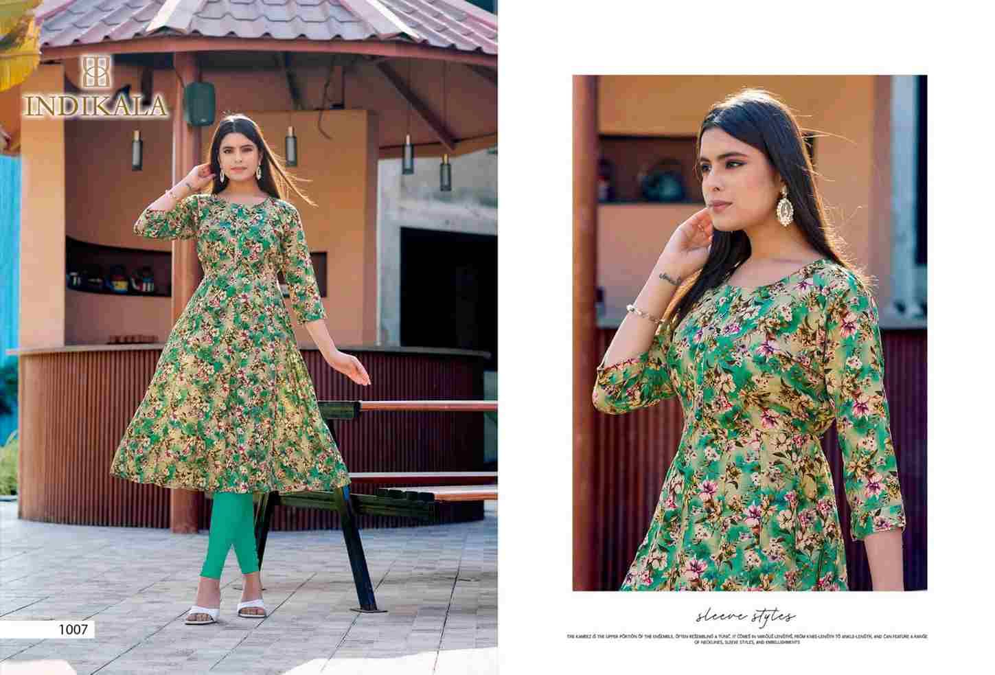 Madhubala By Kushals 1001 To 1010 Series Designer Stylish Fancy Colorful Beautiful Party Wear & Ethnic Wear Collection Rayon Print Kurtis At Wholesale Price