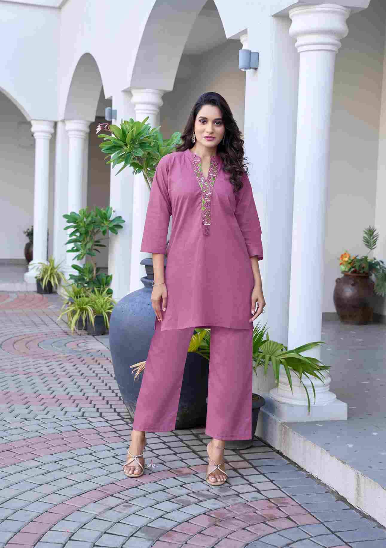 Sara By Ossm 1001 To 1006 Series Designer Stylish Fancy Colorful Beautiful Party Wear & Ethnic Wear Collection Cotton Co-Ord At Wholesale Price