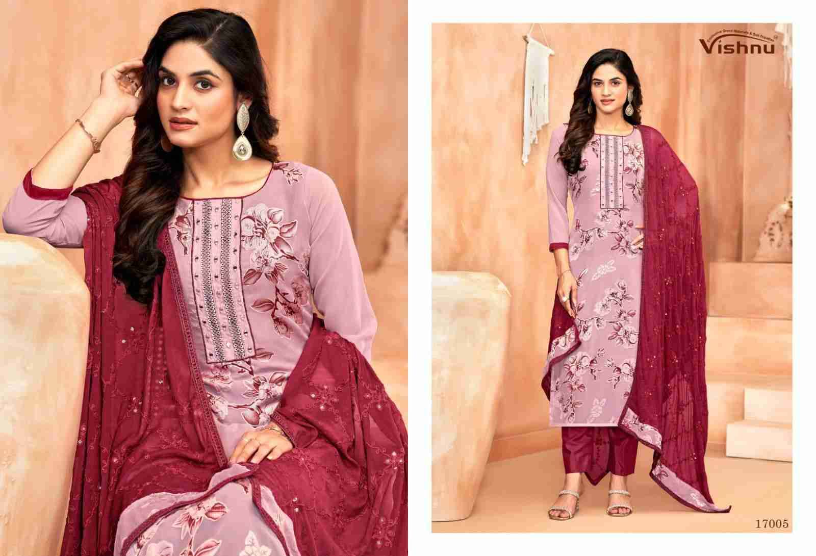 Libbas By Vishnu 17001 To 17012 Series Beautiful Stylish Festive Suits Fancy Colorful Casual Wear & Ethnic Wear & Ready To Wear Georgette Brasso Dresses At Wholesale Price