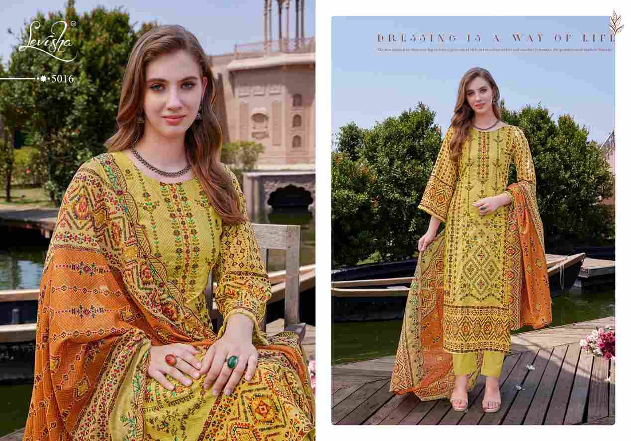 Madhubala Vol-5 By Levisha 5013 To 5020 Series Festive Suits Beautiful Fancy Colorful Stylish Party Wear & Occasional Wear Cambric Lawn Cotton Dresses At Wholesale Price