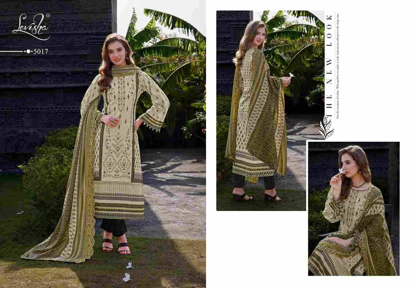 Madhubala Vol-5 By Levisha 5013 To 5020 Series Festive Suits Beautiful Fancy Colorful Stylish Party Wear & Occasional Wear Cambric Lawn Cotton Dresses At Wholesale Price