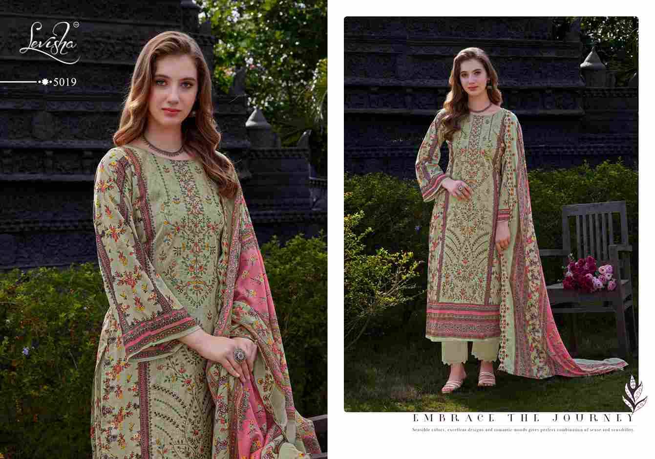 Madhubala Vol-5 By Levisha 5013 To 5020 Series Festive Suits Beautiful Fancy Colorful Stylish Party Wear & Occasional Wear Cambric Lawn Cotton Dresses At Wholesale Price