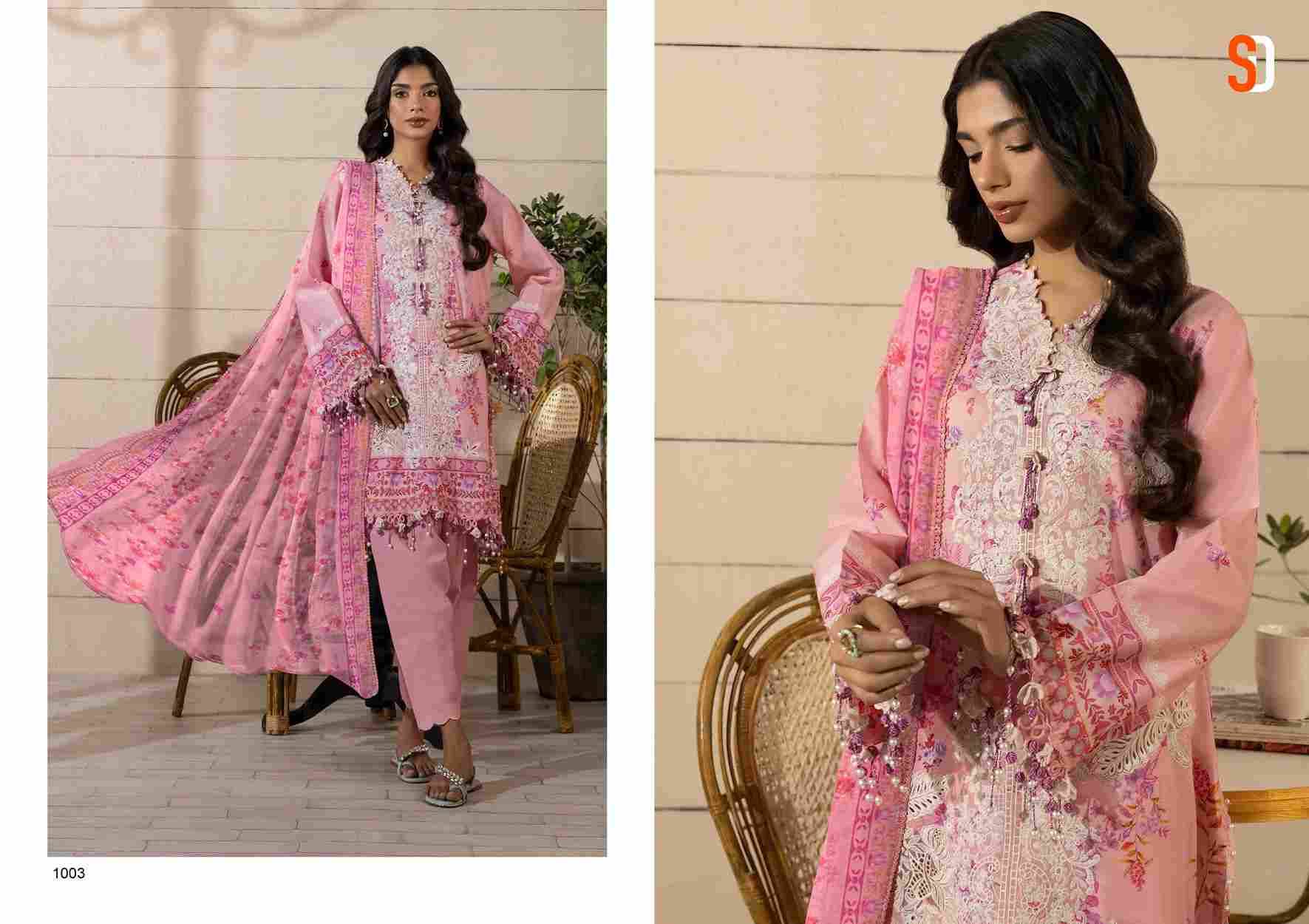 Muzlin Sana Safina By Shraddha Designer 1001 To 1008 Series Designer Pakistani Suits Beautiful Stylish Fancy Colorful Party Wear & Occasional Wear Pure Lawn Cotton Print Embroidered Dresses At Wholesale Price
