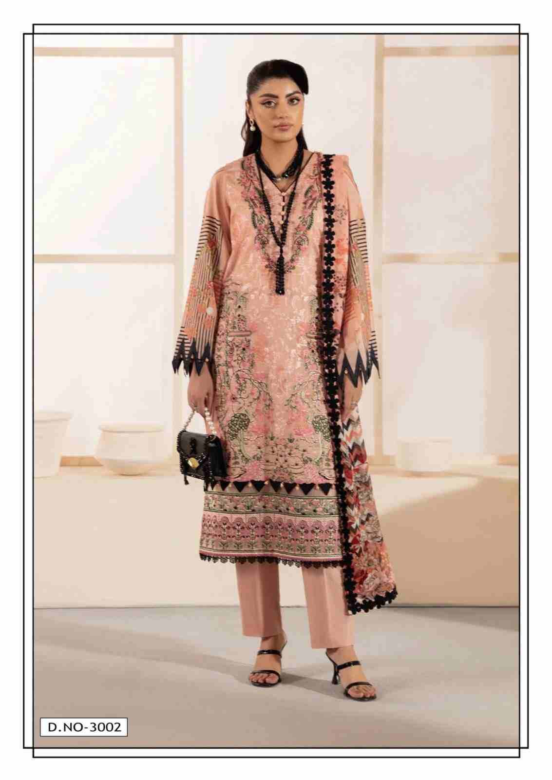 Alara Vol-3 By Hala 3001 To 3006 Series Beautiful Festive Suits Stylish Fancy Colorful Casual Wear & Ethnic Wear Lawn Cotton Digital Print Dresses At Wholesale Price