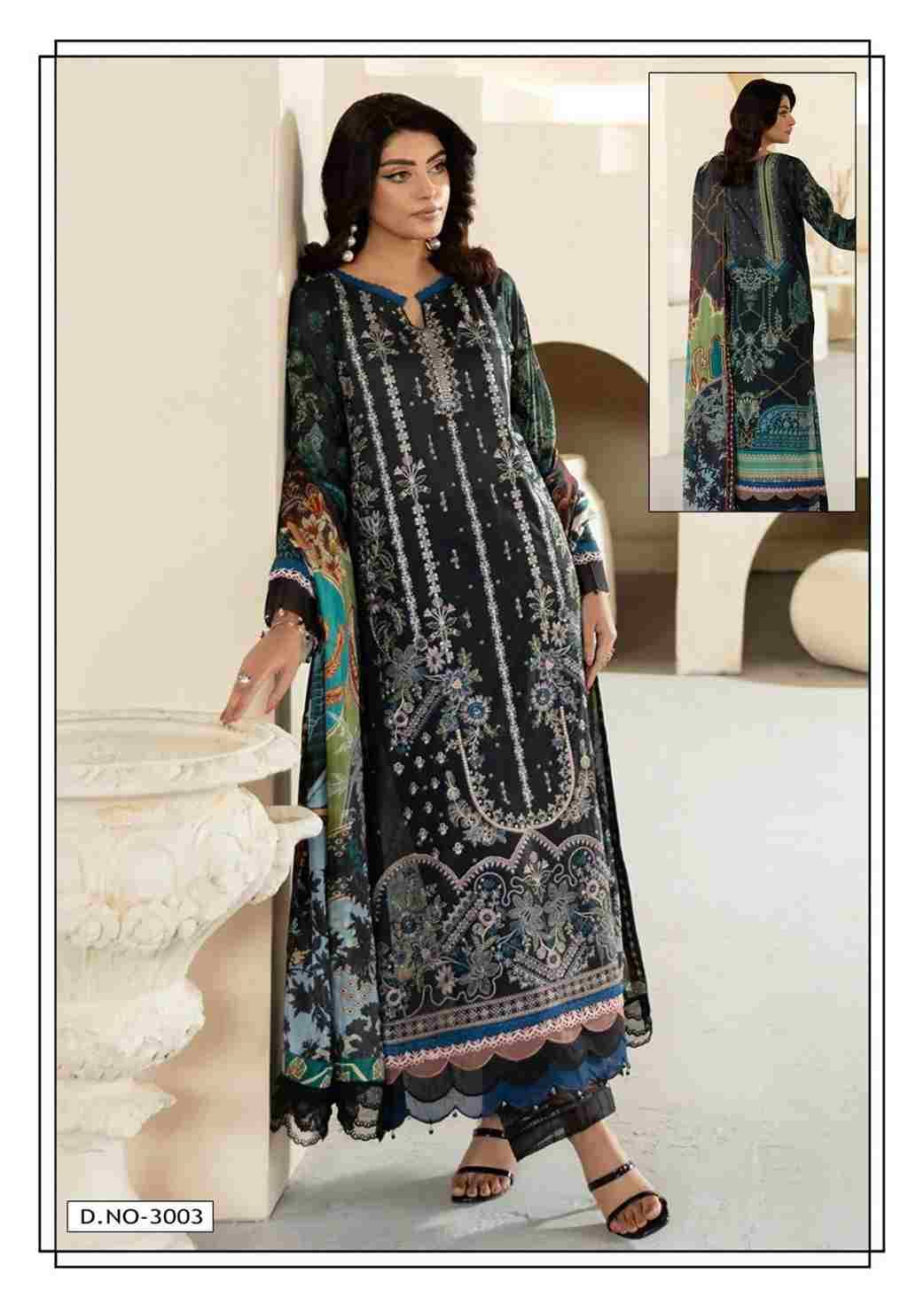 Alara Vol-3 By Hala 3001 To 3006 Series Beautiful Festive Suits Stylish Fancy Colorful Casual Wear & Ethnic Wear Lawn Cotton Digital Print Dresses At Wholesale Price