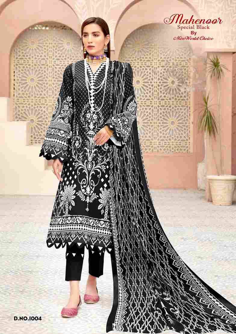 Mahenoor By Miss World Choice 1001 To 1006 Series Beautiful Festive Suits Stylish Fancy Colorful Casual Wear & Ethnic Wear Lawn Digital Print Dresses At Wholesale Price