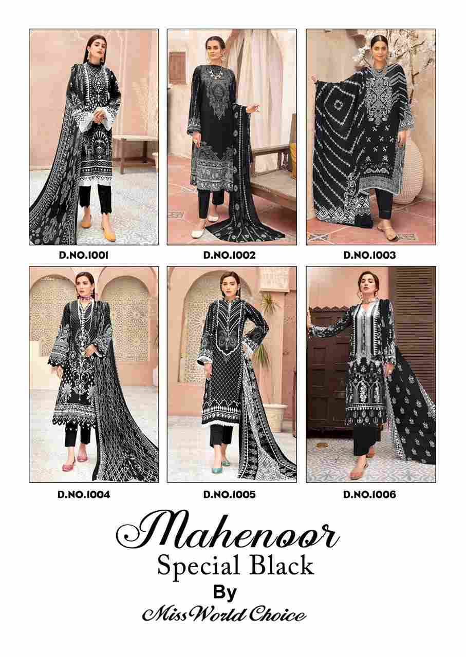 Mahenoor By Miss World Choice 1001 To 1006 Series Beautiful Festive Suits Stylish Fancy Colorful Casual Wear & Ethnic Wear Lawn Digital Print Dresses At Wholesale Price