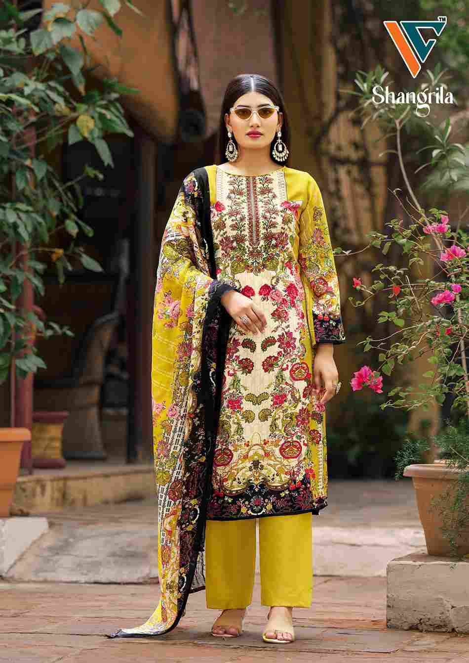 Shangrila Vol-1 By Vandana Creation 1001 To 1008 Series Beautiful Festive Suits Stylish Fancy Colorful Casual Wear & Ethnic Wear Rayon Print Dresses At Wholesale Price