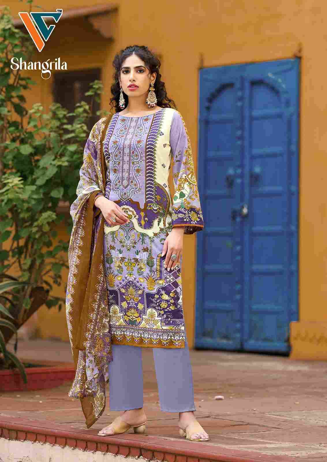 Shangrila Vol-1 By Vandana Creation 1001 To 1008 Series Beautiful Festive Suits Stylish Fancy Colorful Casual Wear & Ethnic Wear Rayon Print Dresses At Wholesale Price