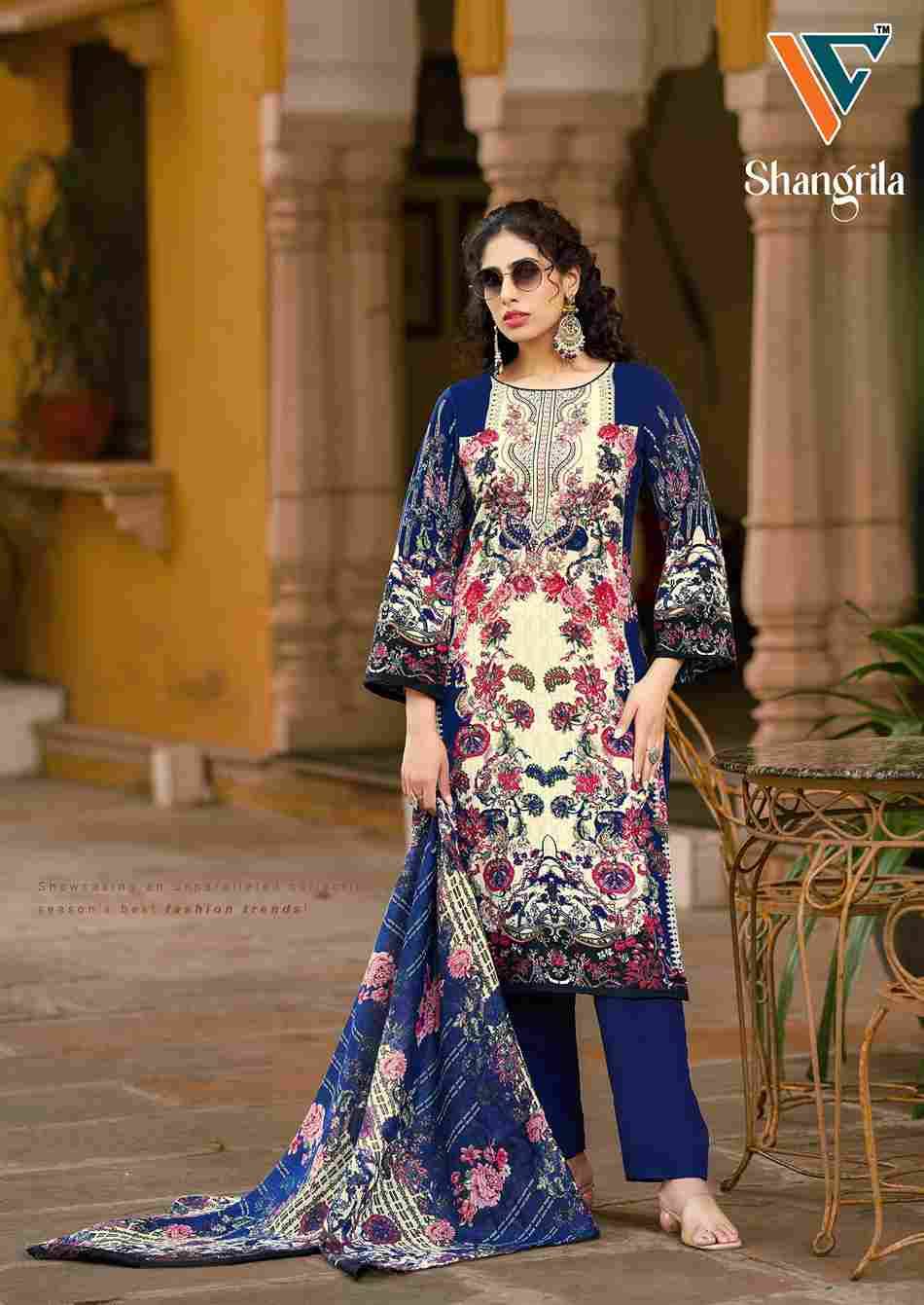 Shangrila Vol-1 By Vandana Creation 1001 To 1008 Series Beautiful Festive Suits Stylish Fancy Colorful Casual Wear & Ethnic Wear Rayon Print Dresses At Wholesale Price