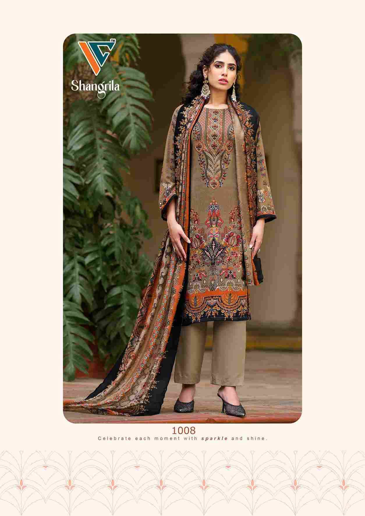 Shangrila Vol-1 By Vandana Creation 1001 To 1008 Series Beautiful Festive Suits Stylish Fancy Colorful Casual Wear & Ethnic Wear Rayon Print Dresses At Wholesale Price