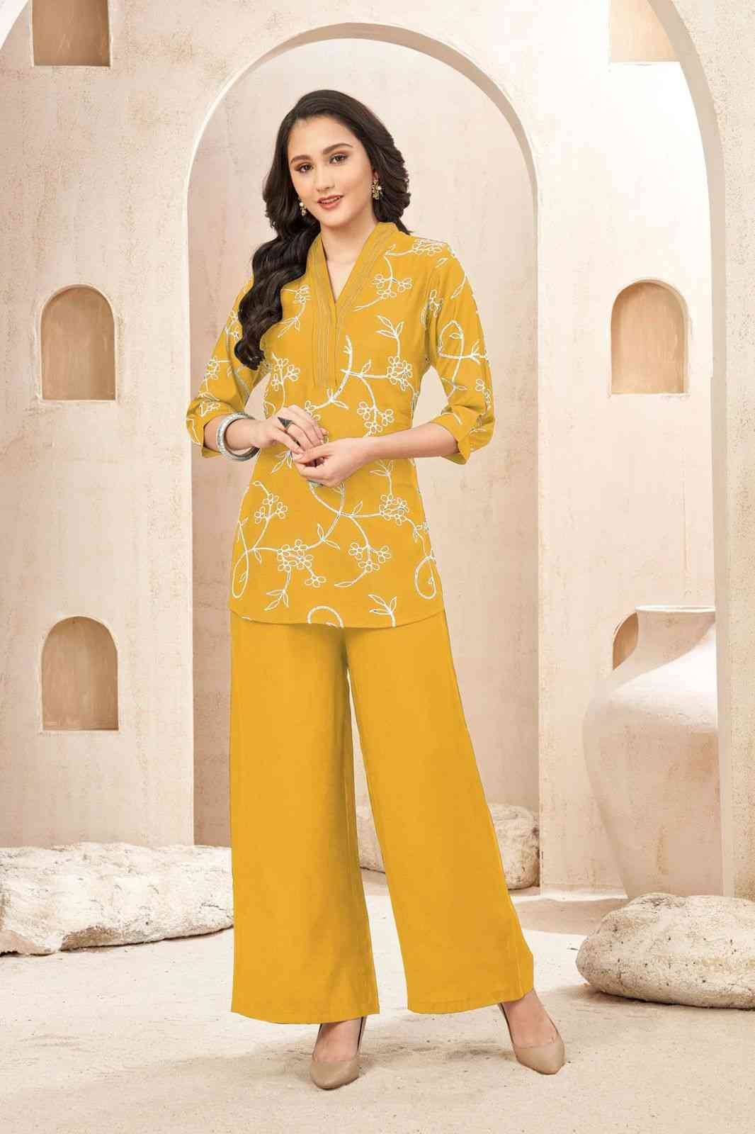 Shikha By Kaamiri 1051 To 1053 Series Designer Stylish Fancy Colorful Beautiful Party Wear & Ethnic Wear Collection Vertican Co-Ord At Wholesale Price