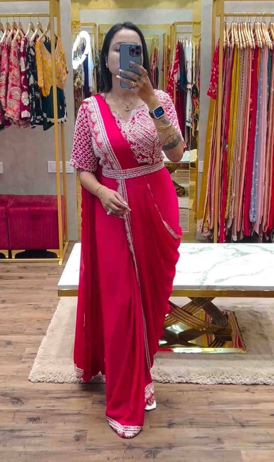 Sf-1026 By Fashid Wholesale 01 To 03 Series Indian Traditional Wear Collection Beautiful Stylish Fancy Colorful Party Wear & Occasional Wear Heavy Chinnon Sarees At Wholesale Price