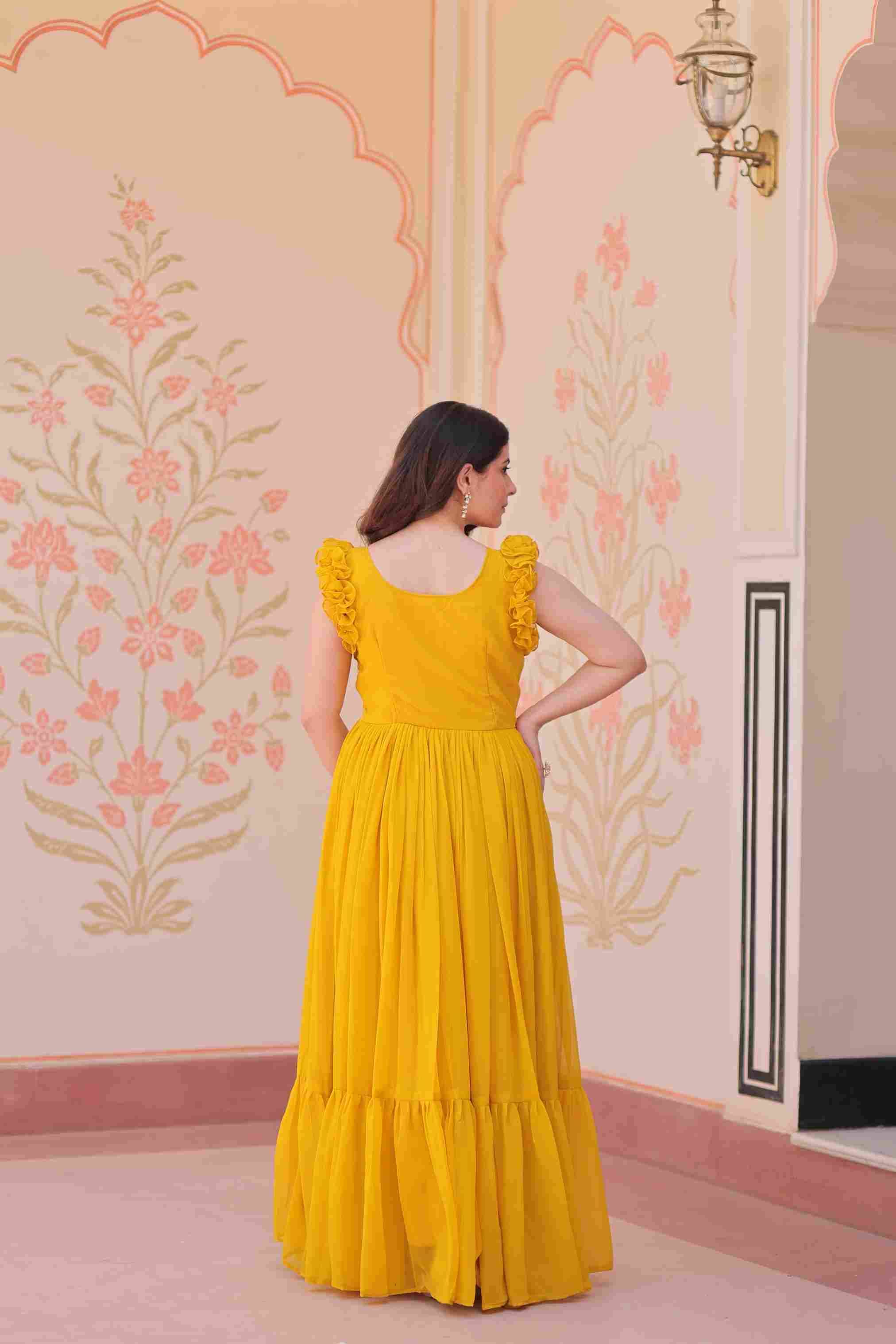 Sf-1030 By Fashid Wholesale 01 To 03 Series Suits Beautiful Fancy Colorful Stylish Party Wear & Occasional Wear Faux Blooming Gown At Wholesale Price