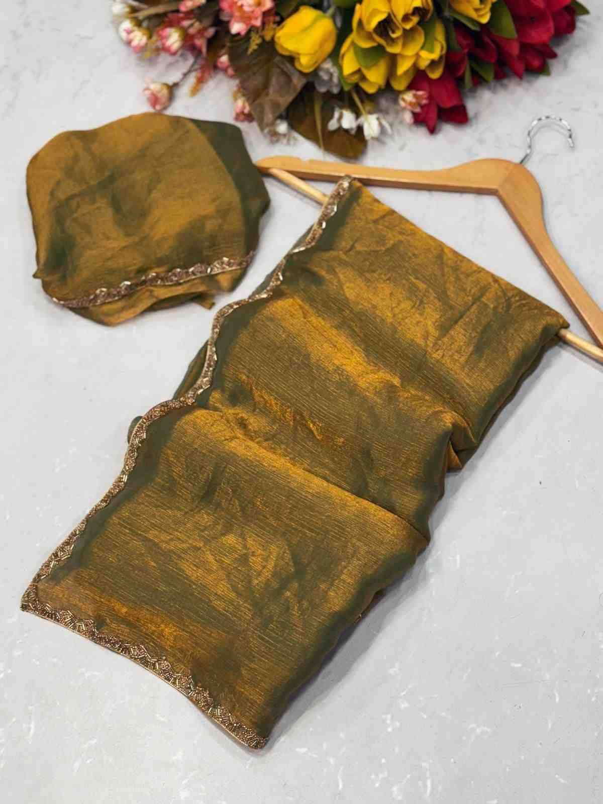 Hf-09 By Fashid Wholesale 01 To 05 Series Indian Traditional Wear Collection Beautiful Stylish Fancy Colorful Party Wear & Occasional Wear Fendy Chiffon Sarees At Wholesale Price