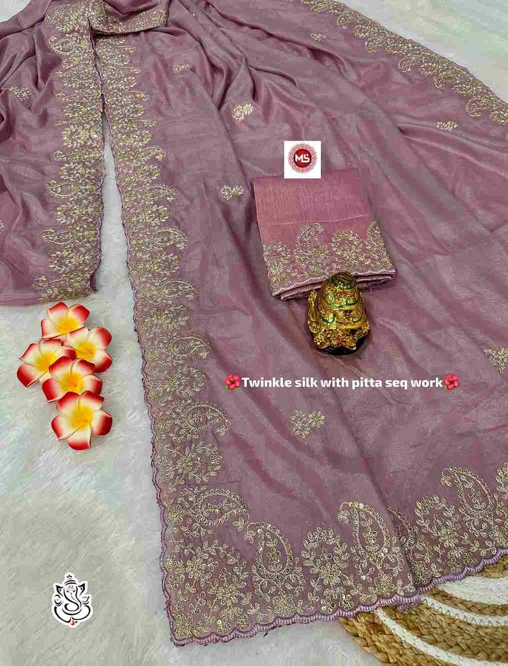 Hf-10 By Fashid Wholesale 01 To 04 Series Indian Traditional Wear Collection Beautiful Stylish Fancy Colorful Party Wear & Occasional Wear Soft Light Weight Twinkle Silk Sarees At Wholesale Price