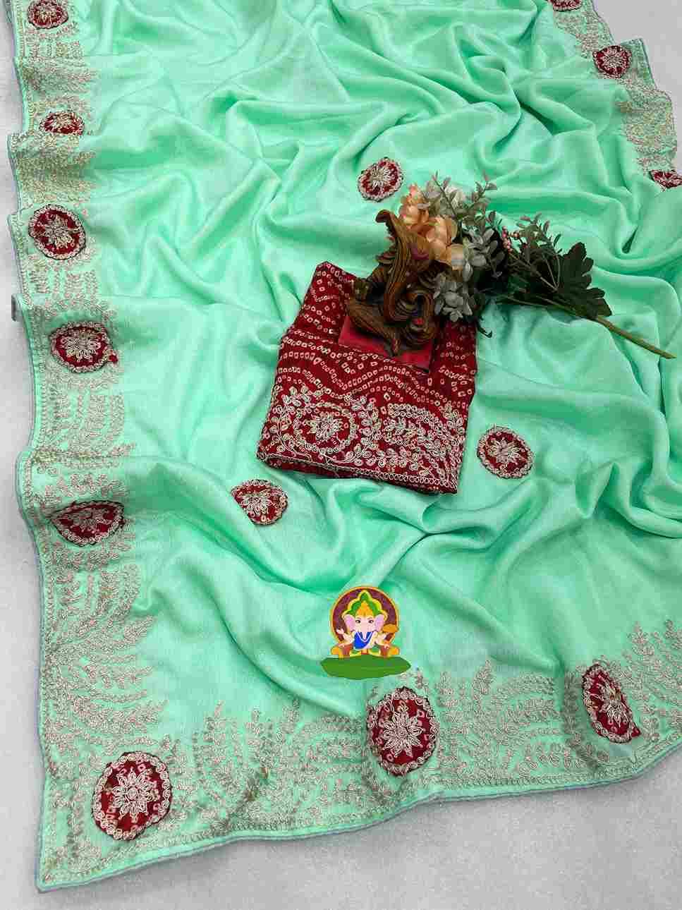 Hf-11 By Fashid Wholesale 01 To 04 Series Indian Traditional Wear Collection Beautiful Stylish Fancy Colorful Party Wear & Occasional Wear Chinnon Sarees At Wholesale Price