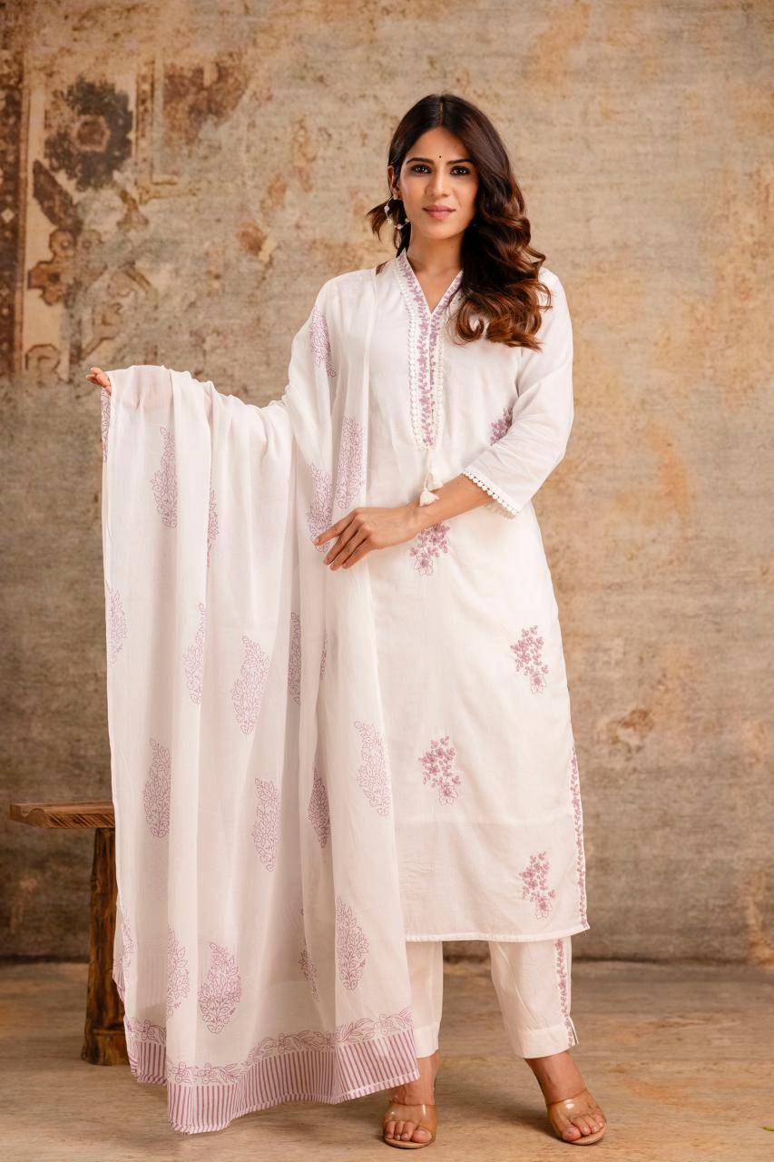 Vo-Combo By Fashid Wholesale 01 To 03 Series Designer Suits Collection Beautiful Stylish Fancy Colorful Party Wear & Occasional Wear Cotton Dresses At Wholesale Price