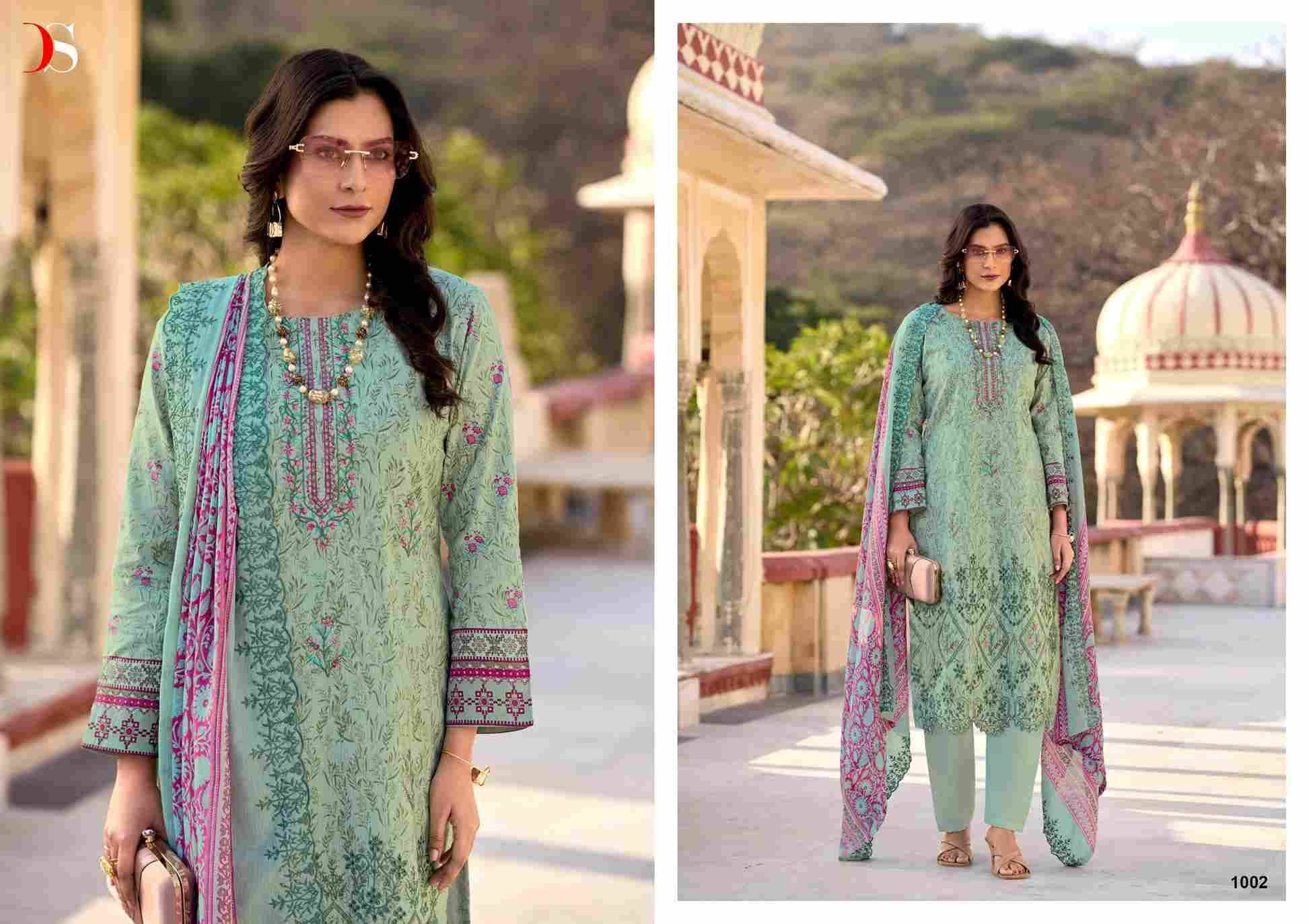Bin Saeed Vol-14 By Deepsy Suits 1001 To 1006 Series Designer Pakistani Suits Beautiful Stylish Fancy Colorful Party Wear & Occasional Wear Pure Cotton Dresses At Wholesale Price