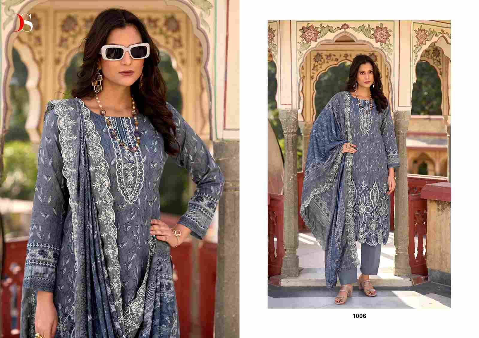 Bin Saeed Vol-14 By Deepsy Suits 1001 To 1006 Series Designer Pakistani Suits Beautiful Stylish Fancy Colorful Party Wear & Occasional Wear Pure Cotton Dresses At Wholesale Price
