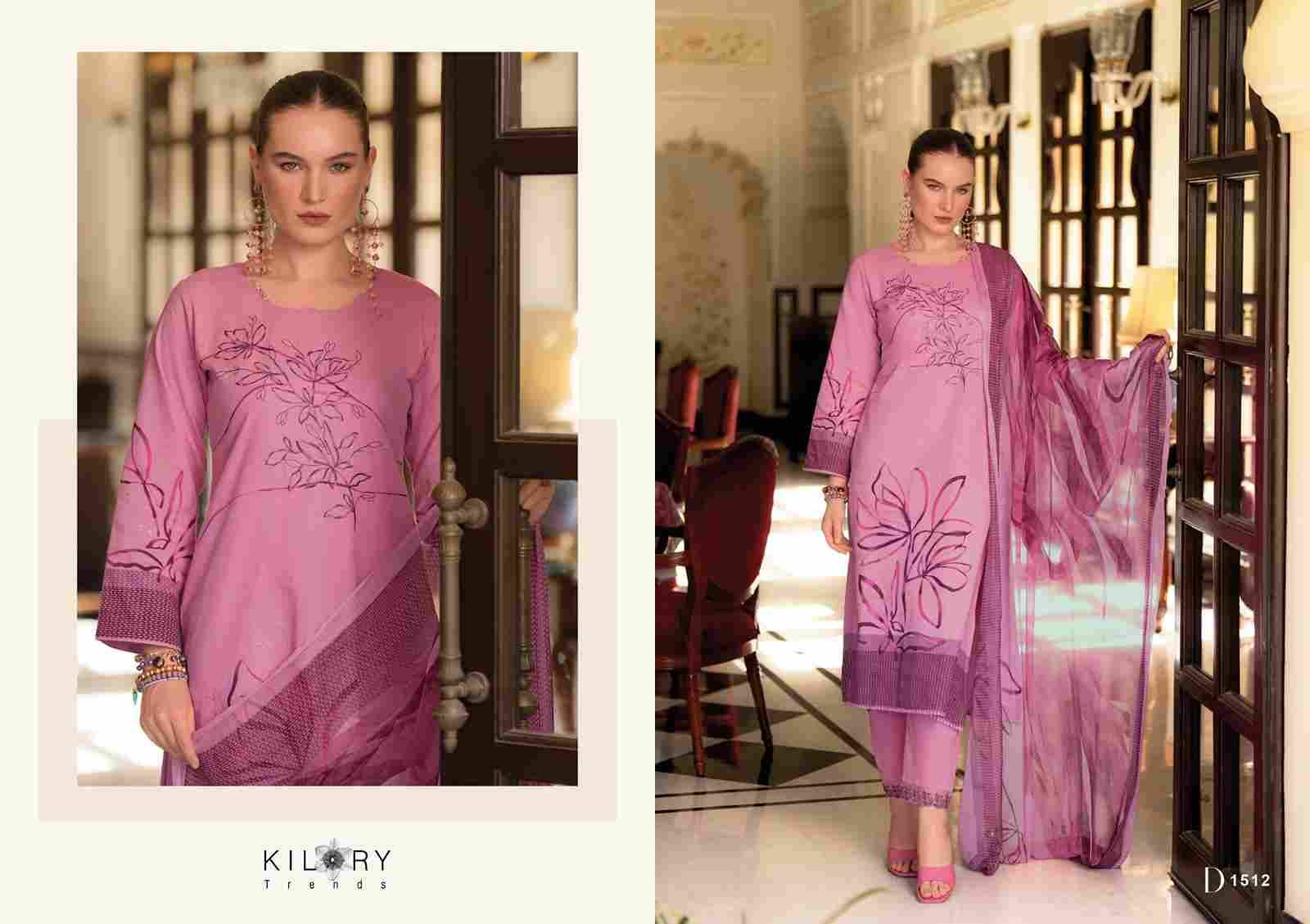 Zareena By Kilory 1511 To 1514 Series Beautiful Festive Suits Colorful Stylish Fancy Casual Wear & Ethnic Wear Pure Cotton Slub Dresses At Wholesale Price