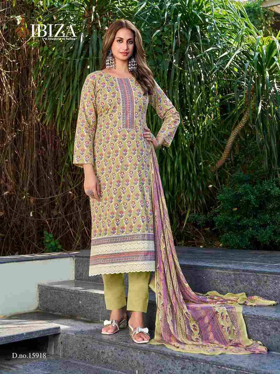 Amara Vol-2 By Ibiza 15914 To 15919 Series Beautiful Festive Suits Colorful Stylish Fancy Casual Wear & Ethnic Wear Pure Cambric Cotton Digital Print Dresses At Wholesale Price