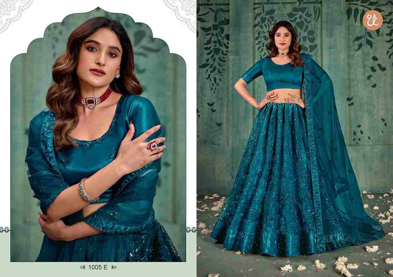 Elegance Vol-2 By Thread Thrill 1005-A To 1005-E Series Designer Beautiful Wedding Bridal Collection Occasional Wear & Party Wear Net Lehengas At Wholesale Price