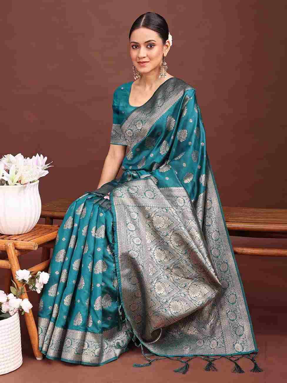 Banarasi Bliss By Fashid Wholesale 1001 To 1006 Series Indian Traditional Wear Collection Beautiful Stylish Fancy Colorful Party Wear & Occasional Wear Banarasi Silk Sarees At Wholesale Price