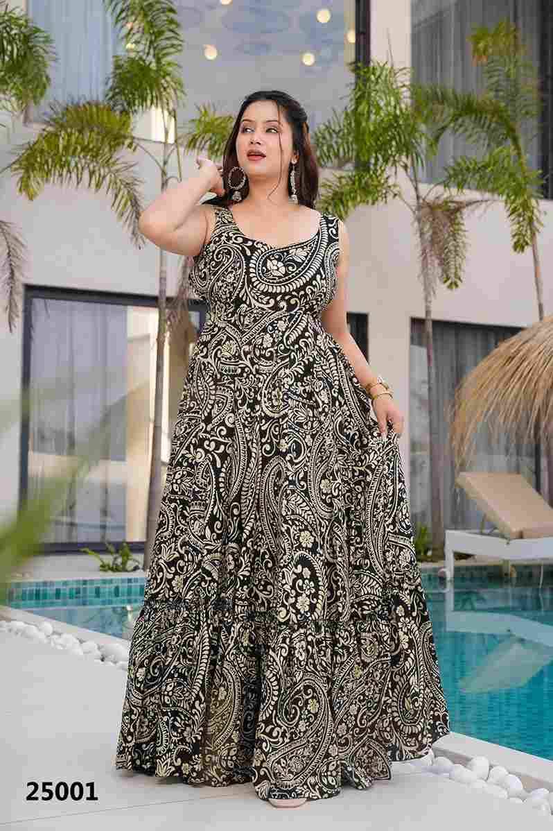 Lucaya Vol-25 By Fashid Wholesale 25001 To 25008 Series Designer Stylish Fancy Colorful Beautiful Party Wear & Ethnic Wear Collection Heavy Rayon Gowns At Wholesale Price