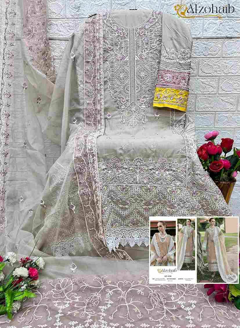 Zoya Vol-1 By Alzohaib 1238 To 1239 Series Beautiful Pakistani Suits Stylish Fancy Colorful Party Wear & Occasional Wear Cambric Cotton Dresses At Wholesale Price