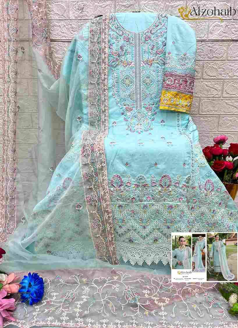 Zoya Vol-1 By Alzohaib 1238 To 1239 Series Beautiful Pakistani Suits Stylish Fancy Colorful Party Wear & Occasional Wear Cambric Cotton Dresses At Wholesale Price