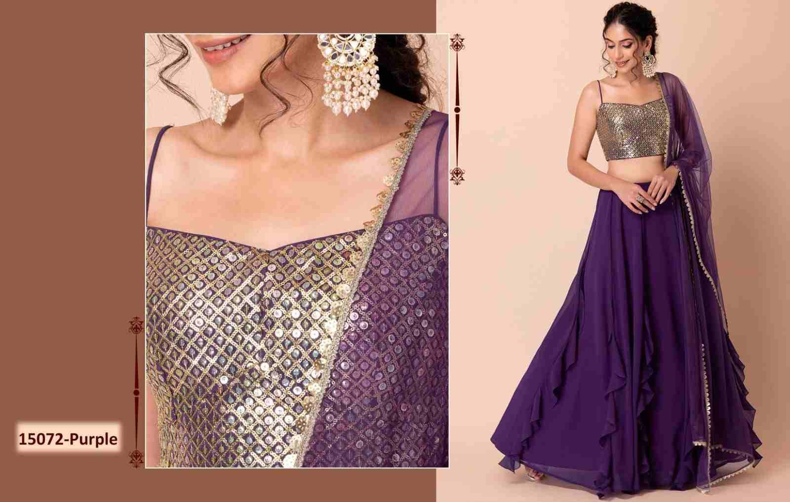 Vol-26 By Zeel Clothing Indian Traditional Wear Bridal Collection Beautiful Stylish Fancy Colorful Party Wear & Occasional Wear Georgette Lehengas At Wholesale Price