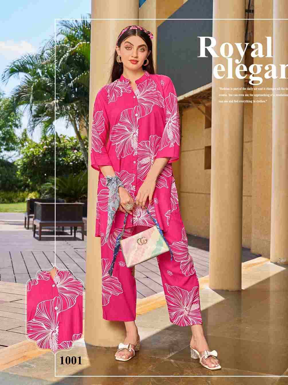Summer Spacial Vol-1 By Sankheswer 1001 To 1010 Series Designer Stylish Fancy Colorful Beautiful Party Wear & Ethnic Wear Collection Rayon Co-Ord At Wholesale Price