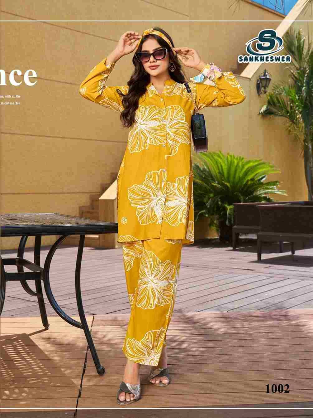 Summer Spacial Vol-1 By Sankheswer 1001 To 1010 Series Designer Stylish Fancy Colorful Beautiful Party Wear & Ethnic Wear Collection Rayon Co-Ord At Wholesale Price