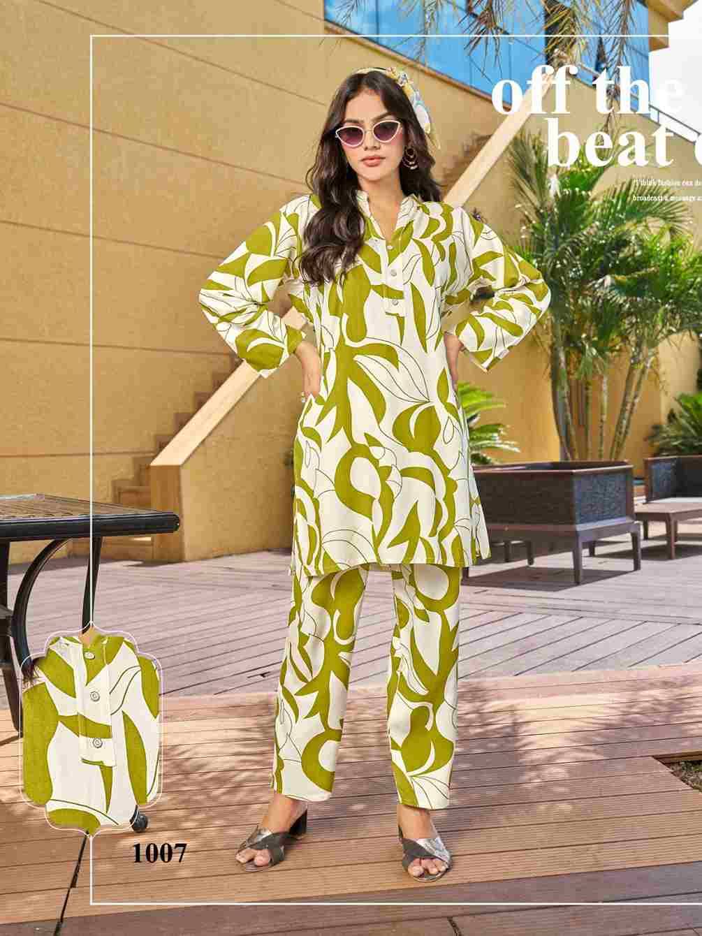Summer Spacial Vol-1 By Sankheswer 1001 To 1010 Series Designer Stylish Fancy Colorful Beautiful Party Wear & Ethnic Wear Collection Rayon Co-Ord At Wholesale Price