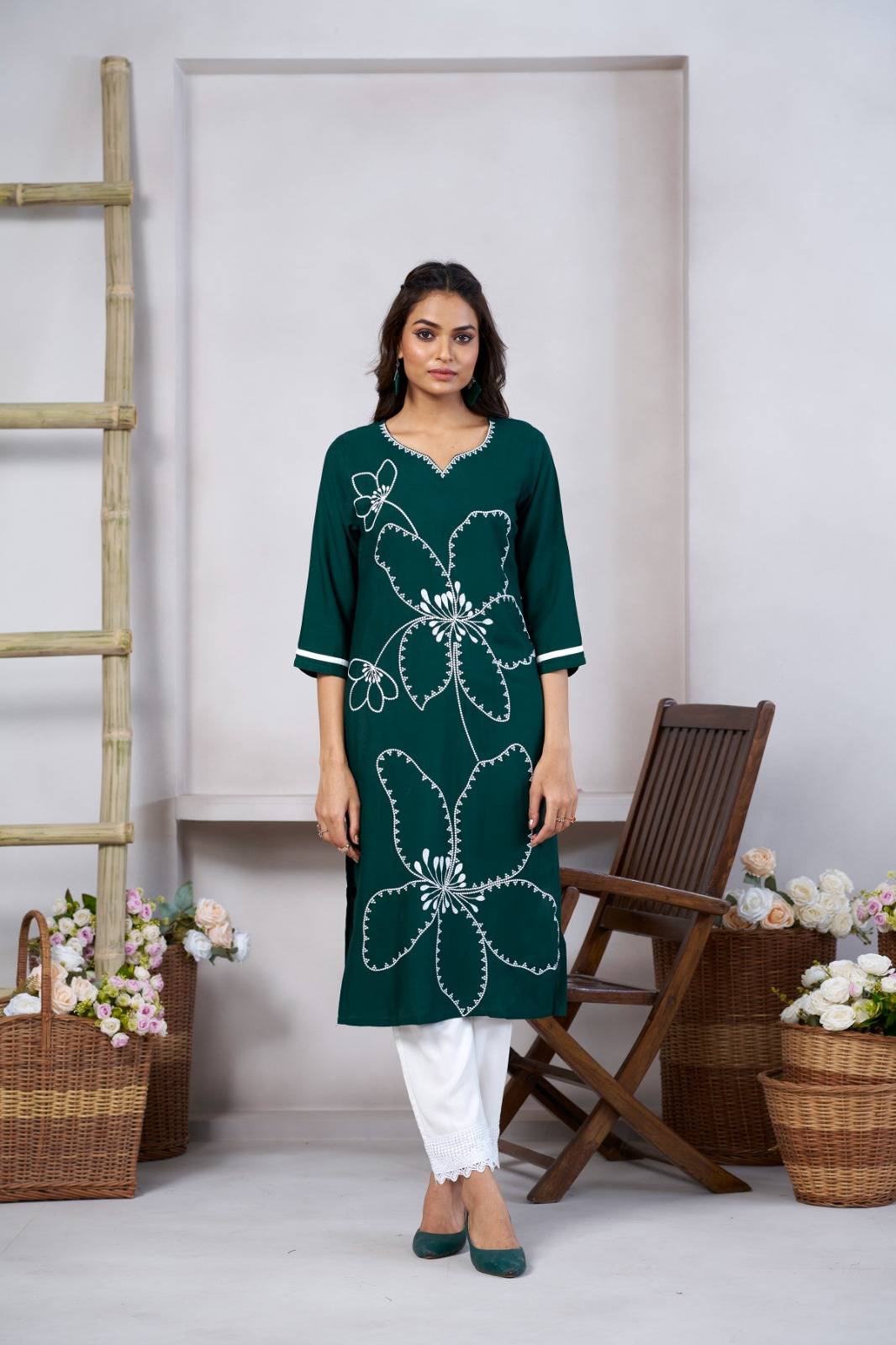 Dc-001 By Fashid Wholesale 01 To 03 Series Designer Stylish Fancy Colorful Beautiful Party Wear & Ethnic Wear Collection Viscose Rayon Kurtis At Wholesale Price