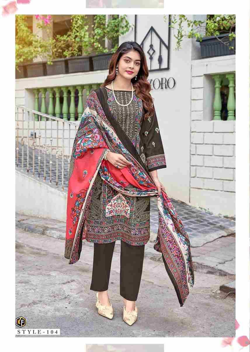 Jazmin By Keval Fab 101 To 108 Series Beautiful Festive Suits Stylish Fancy Colorful Casual Wear & Ethnic Wear Fancy Dresses At Wholesale Price