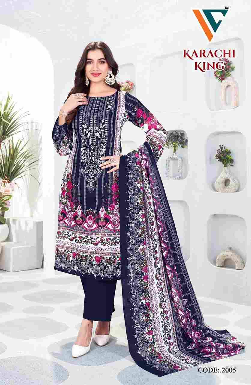 Karachi King Vol-20 By Vandana Creation 2001 To 2008 Series Beautiful Festive Suits Stylish Fancy Colorful Casual Wear & Ethnic Wear Cotton Print Dresses At Wholesale Price