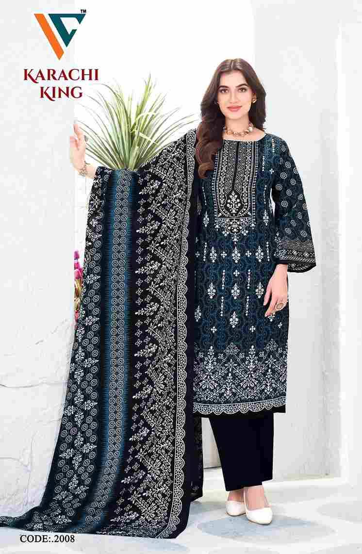Karachi King Vol-20 By Vandana Creation 2001 To 2008 Series Beautiful Festive Suits Stylish Fancy Colorful Casual Wear & Ethnic Wear Cotton Print Dresses At Wholesale Price