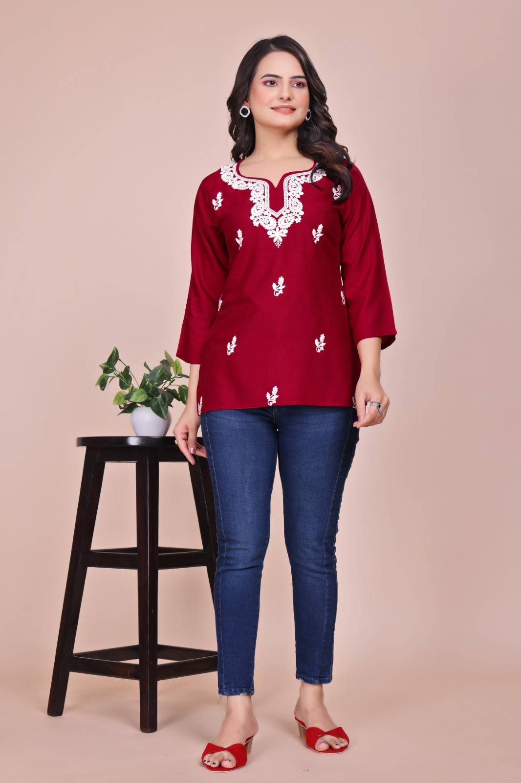 Dc-Tunic By Fashid Wholesale 01 To 07 Series Designer Stylish Fancy Colorful Beautiful Party Wear & Ethnic Wear Collection Viscose Rayon Kurtis At Wholesale Price