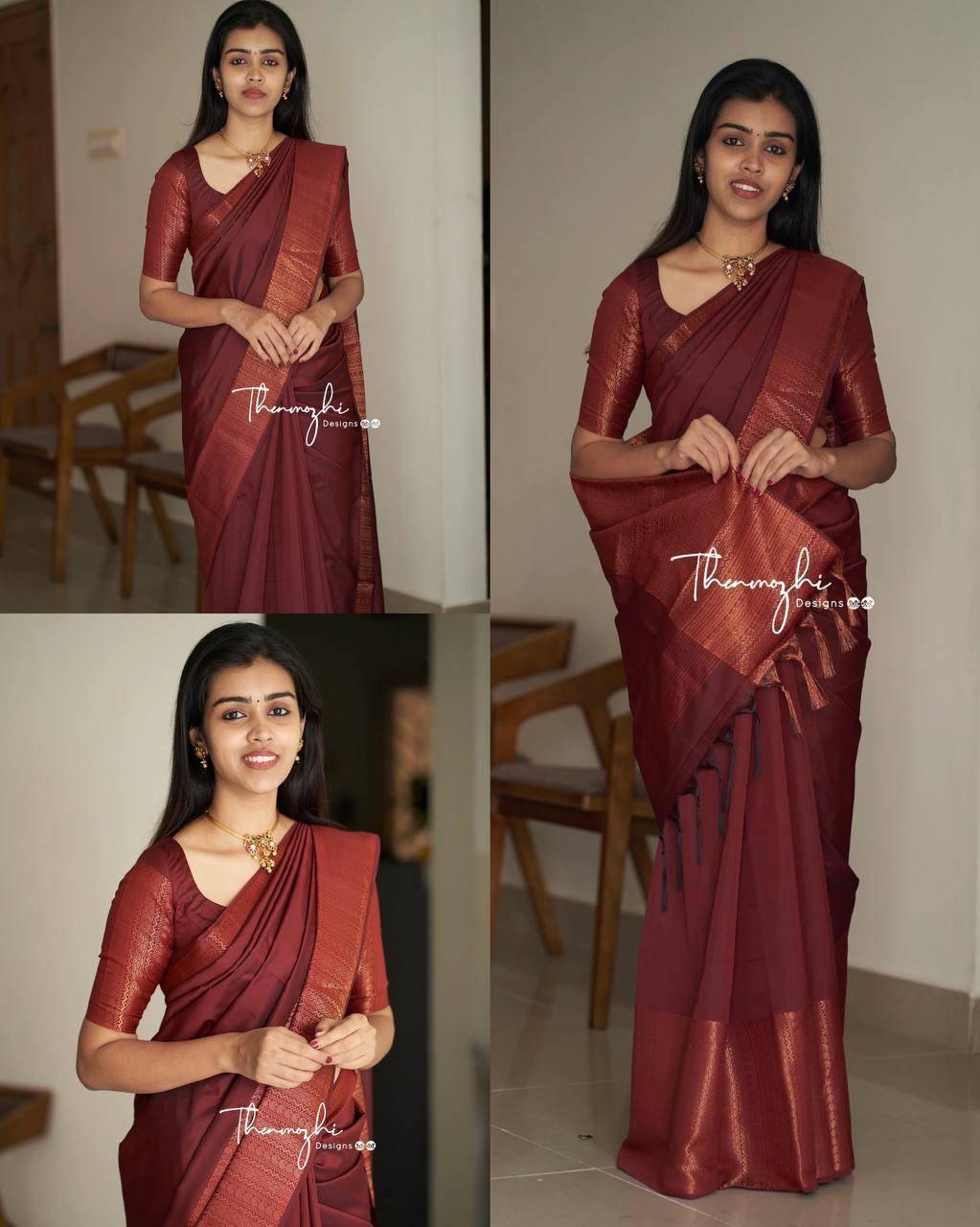 Kp-3092 By Fashid Wholesale 01 To 03 Series Indian Traditional Wear Collection Beautiful Stylish Fancy Colorful Party Wear & Occasional Wear Soft Lichi Silk Sarees At Wholesale Price