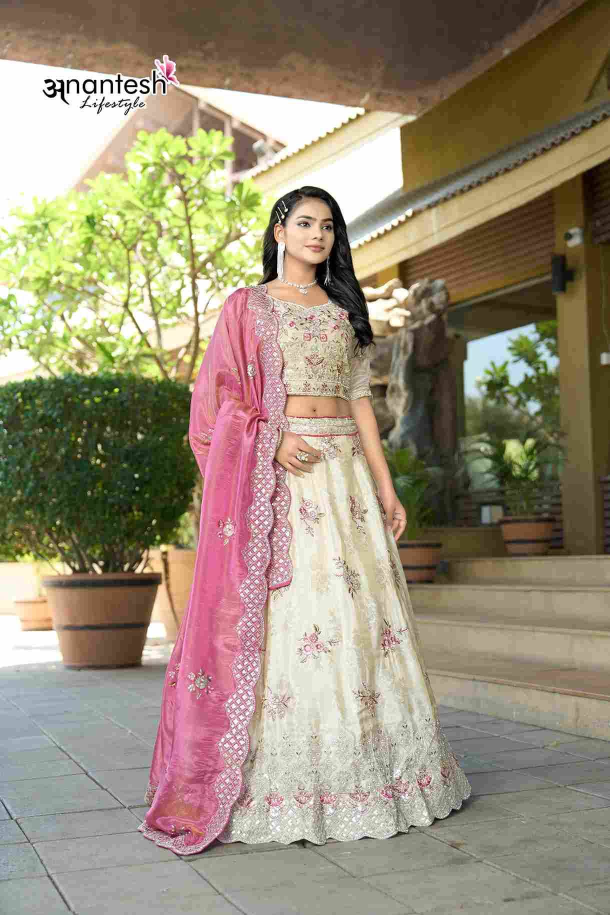 Occations Vol-11 By Anantesh 5041 To 5046 Series Beautiful Colorful Fancy Wedding Collection Occasional Wear & Party Wear Viscose Silk/Jacquard Lehengas At Wholesale Price