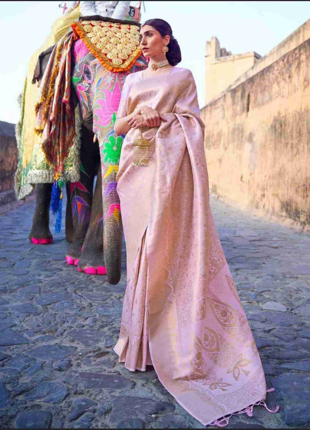 Kp-5013 By Fashid Wholesale 01 To 02 Series Indian Traditional Wear Collection Beautiful Stylish Fancy Colorful Party Wear & Occasional Wear Soft Lichi Silk Sarees At Wholesale Price