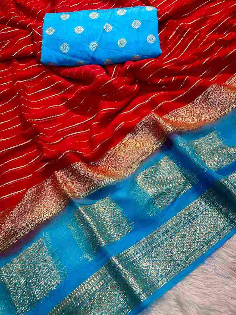 Akshi By Fashid Wholesale 01 To 07 Series Indian Traditional Wear Collection Beautiful Stylish Fancy Colorful Party Wear & Occasional Wear Viscose Georgette Sarees At Wholesale Price