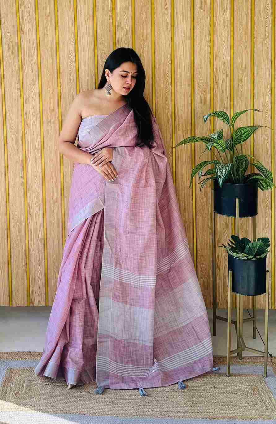 Vaidehi By Fashid Wholesale 01 To 06 Series Indian Traditional Wear Collection Beautiful Stylish Fancy Colorful Party Wear & Occasional Wear Linen Cotton Sarees At Wholesale Price